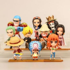 Gachapón One Piece · Tripulación chibi
